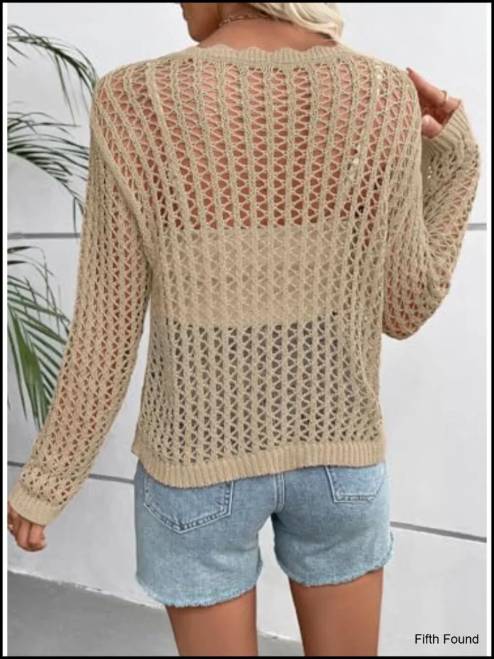 Off Shoulder Loose Knit Summer Sweater Beach Cover Up Pullover Lightweight